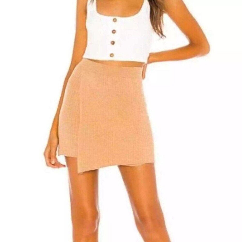 Free People Women's Mod Wrap Skirt New Size S Slit‎